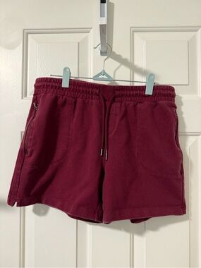Athletic Works Women's Drawstring Athletic Shorts - Maroon